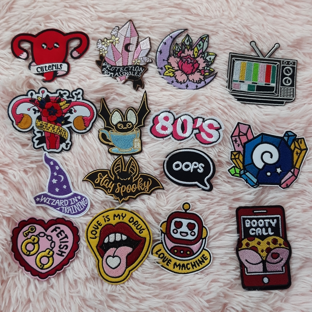 -🤘MY PATCH COLLECTION!!🕸🦇🌙 PIECES NOW 4 SALE! SCROLL DOWN!!! - Picture 13 of 16